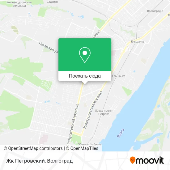 Карта Жк Петровский