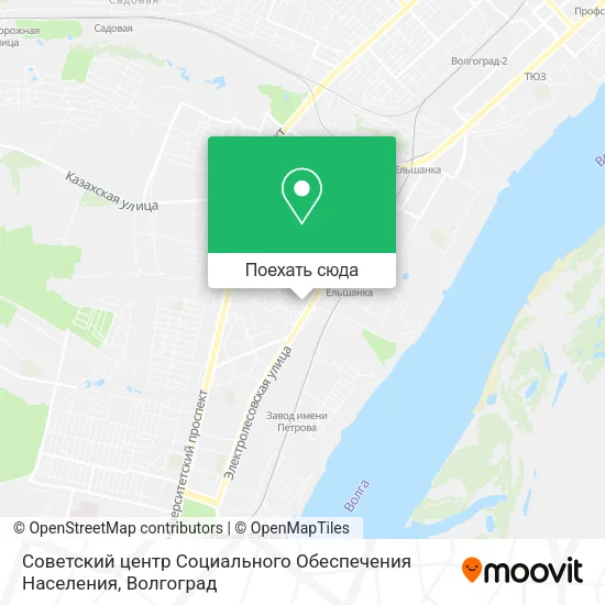 Карта Советский центр Социального Обеспечения Населения