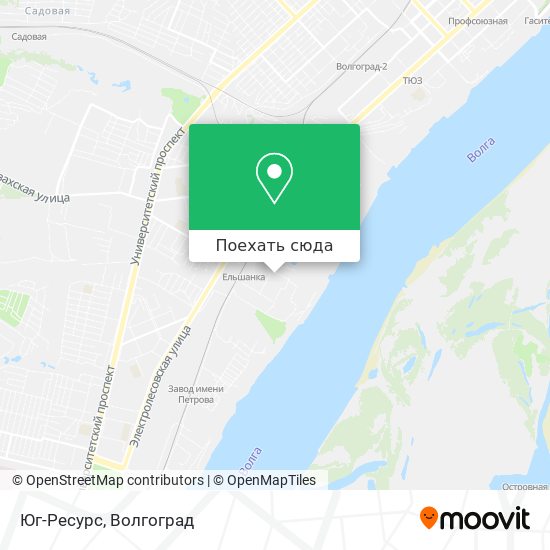 Карта Юг-Ресурс
