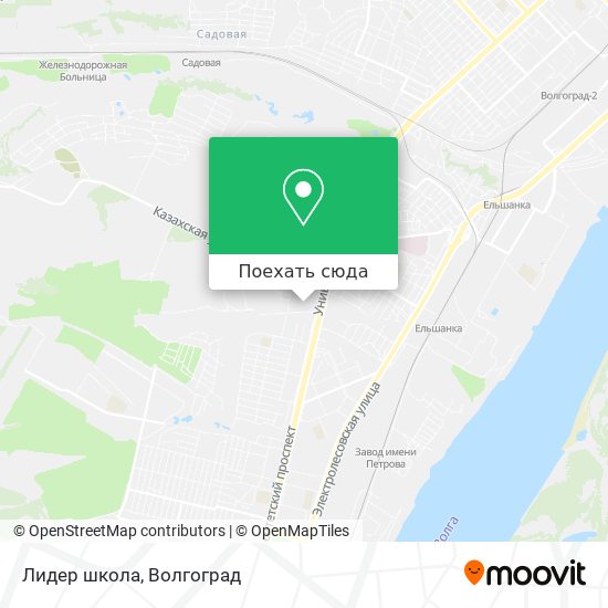 Карта Лидер школа