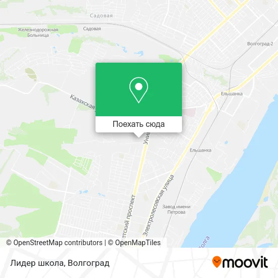 Карта Лидер школа