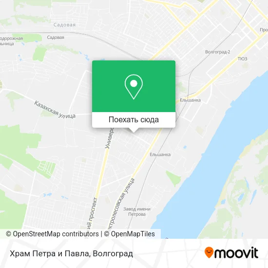 Карта Храм Петра и Павла