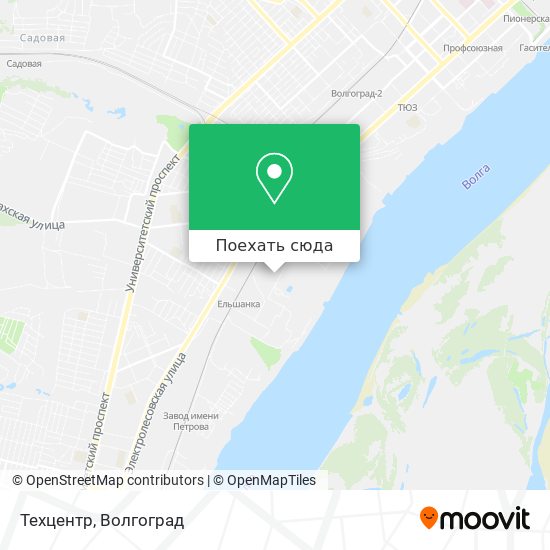 Карта Техцентр