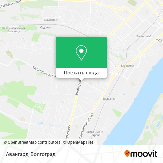 Карта Авангард