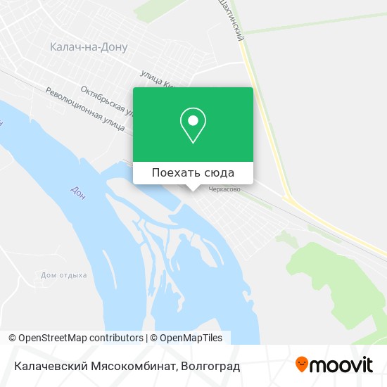 Карта Калачевский Мясокомбинат