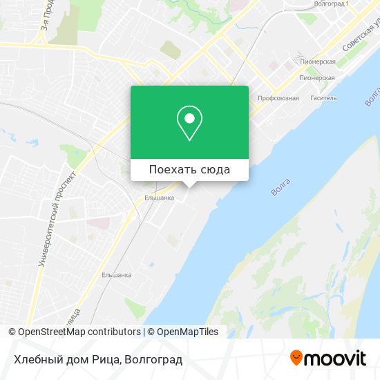 Карта Хлебный дом Рица
