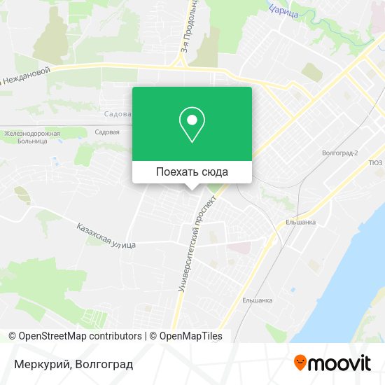 Карта Меркурий