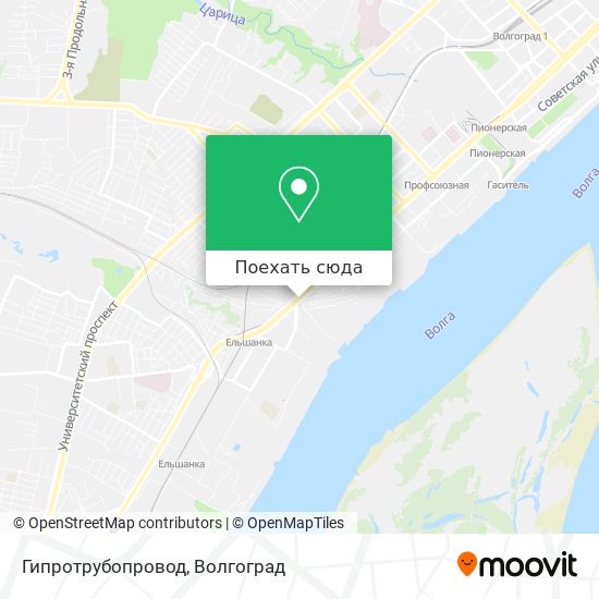 Карта Гипротрубопровод
