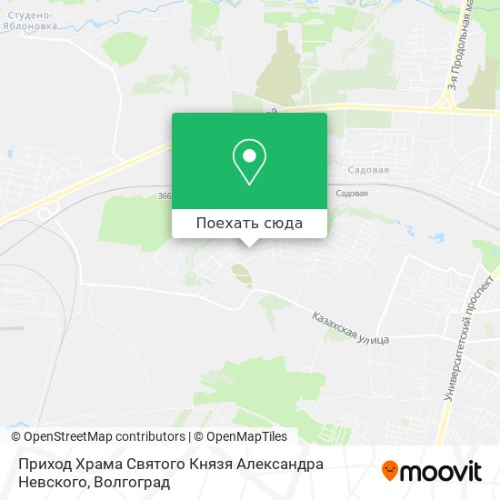 Карта Приход Храма Святого Князя Александра Невского