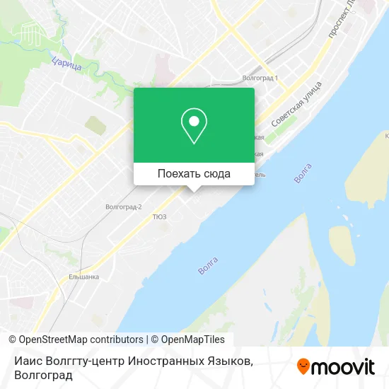 Карта Иаис Волггту-центр Иностранных Языков