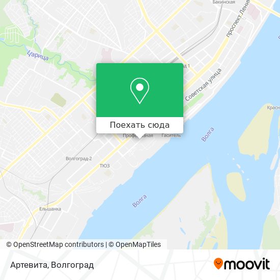 Карта Артевита