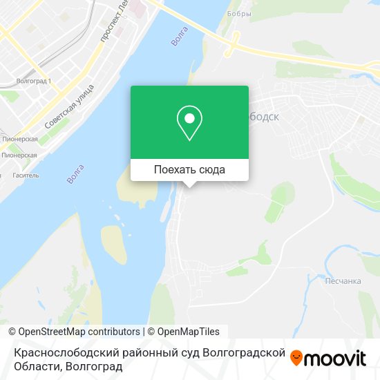 Карта Краснослободский районный суд Волгоградской Области