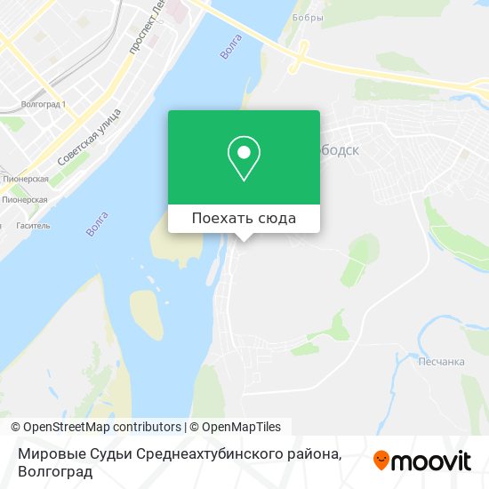 Карта Мировые Судьи Среднеахтубинского района