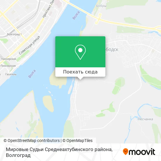 Карта Мировые Судьи Среднеахтубинского района