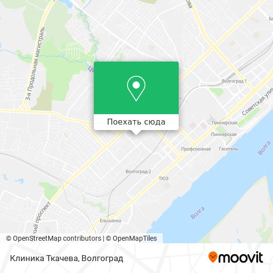 Карта Клиника Ткачева