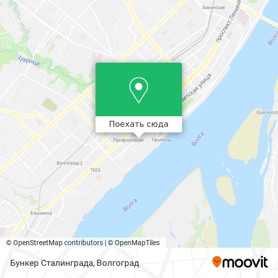Карта Бункер Сталинграда