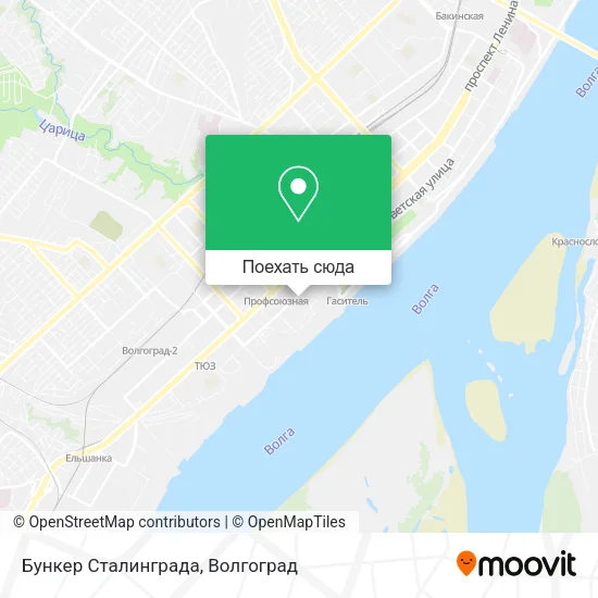 Карта Бункер Сталинграда