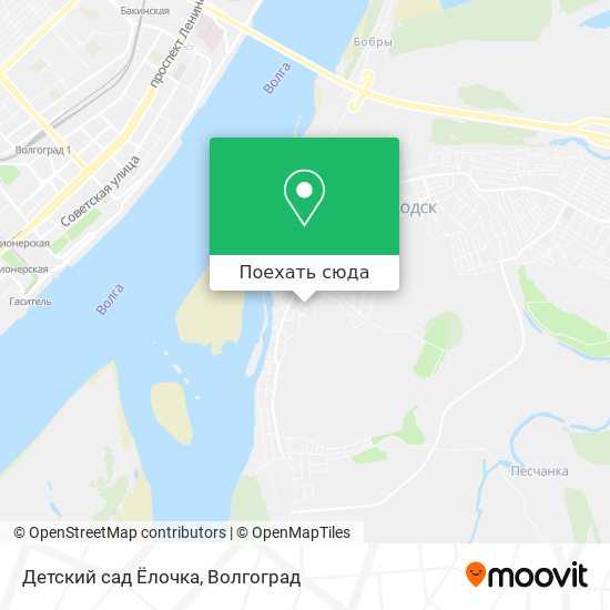 Карта Детский сад Ёлочка