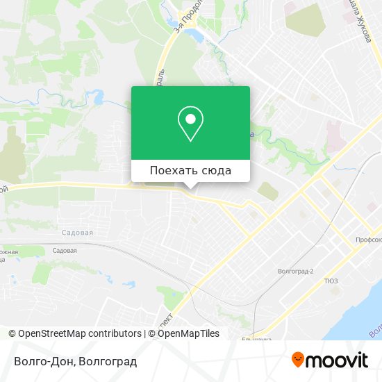 Карта Волго-Дон