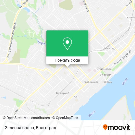 Карта Зеленая волна