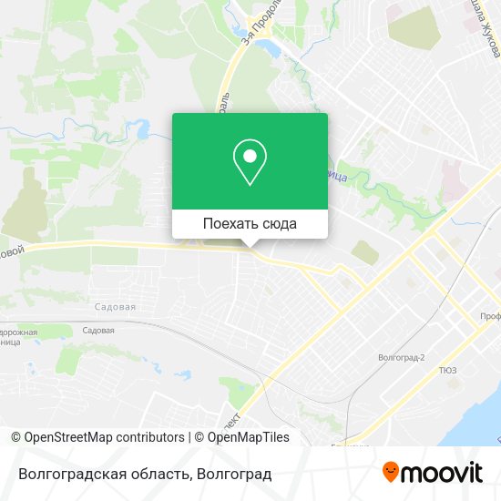 Карта Волгоградская область