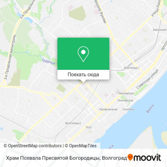 Карта Храм Похвала Пресвятой Богородицы