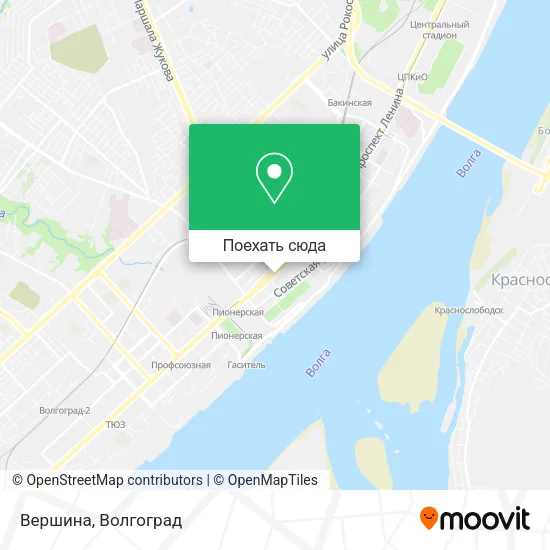 Карта Вершина