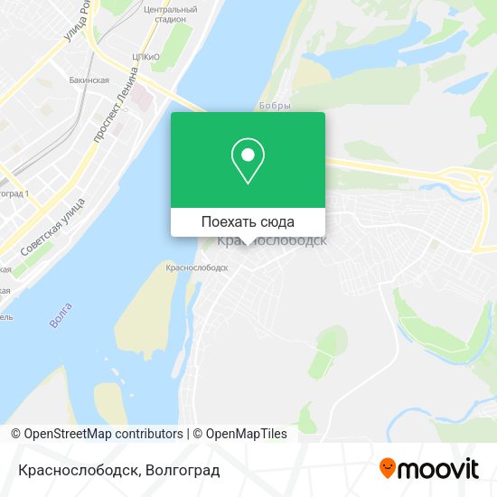 Карта Краснослободск