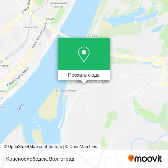 Карта Краснослободск