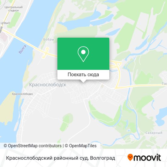 Карта Краснослободский районный суд