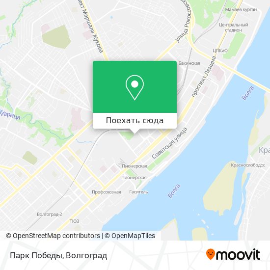 Карта Парк Победы