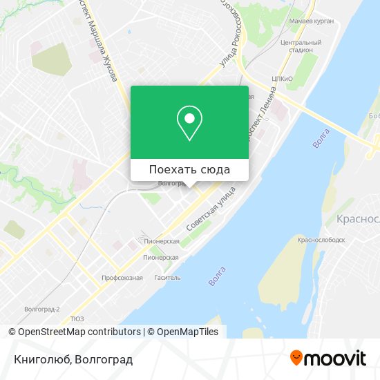 Карта Книголюб