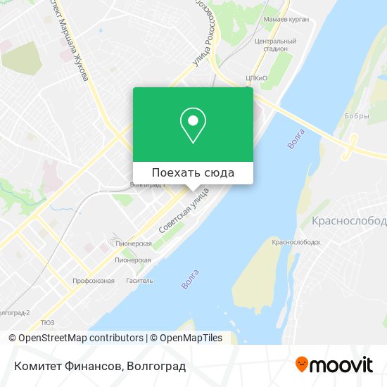 Карта Комитет Финансов