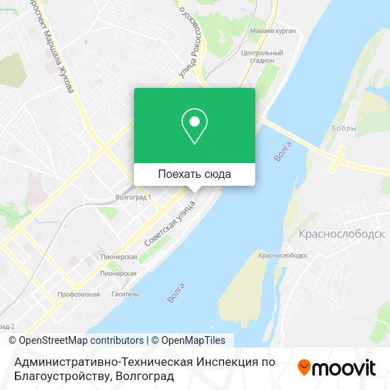 Карта Административно-Техническая Инспекция по Благоустройству