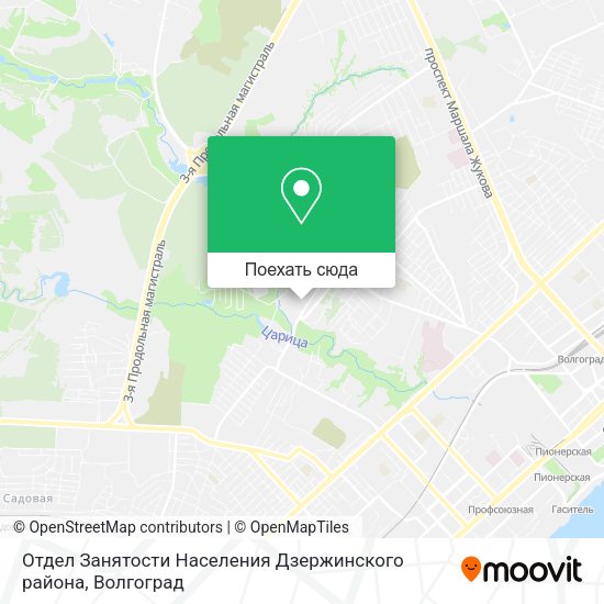 Карта Отдел Занятости Населения Дзержинского района