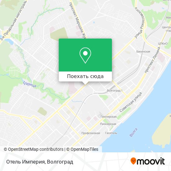 Карта Отель Империя