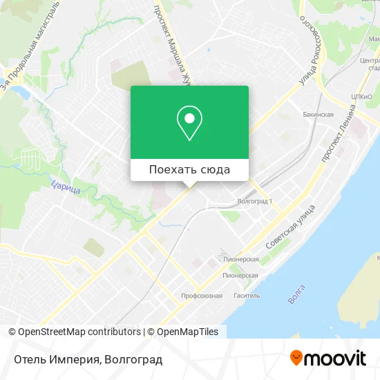 Карта Отель Империя