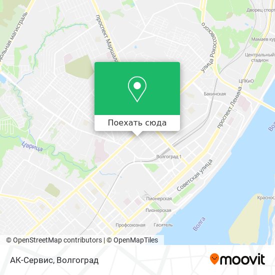 Карта АК-Сервис