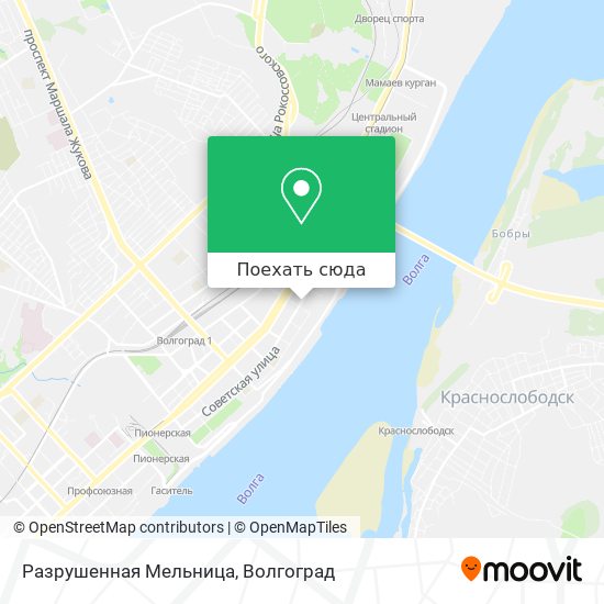 Карта Разрушенная Мельница