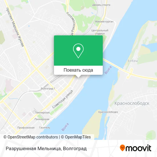 Карта Разрушенная Мельница