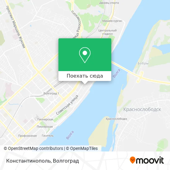 Карта Константинополь