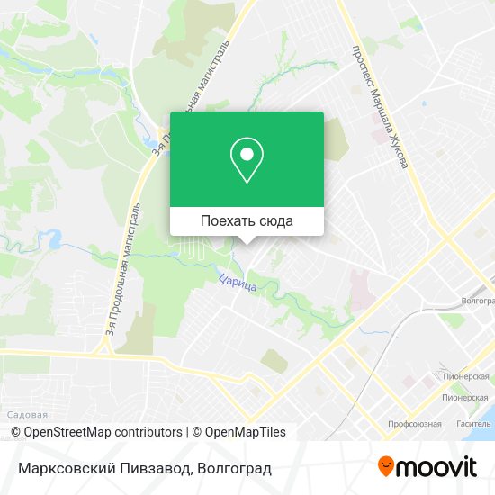 Карта Марксовский Пивзавод