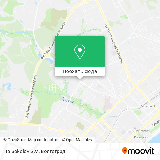 Карта Ip Sokolov G.V.