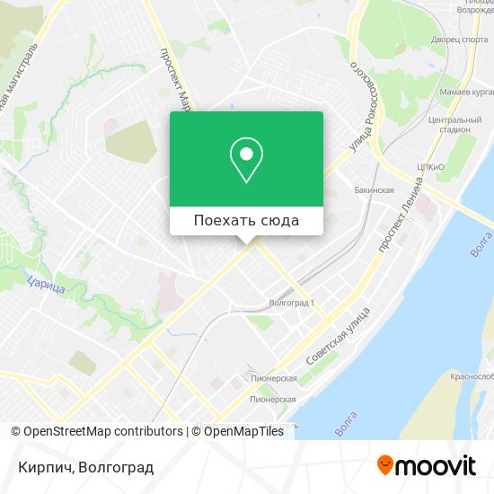 Карта Кирпич