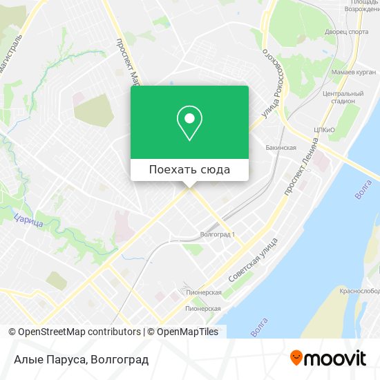 Карта Алые Паруса