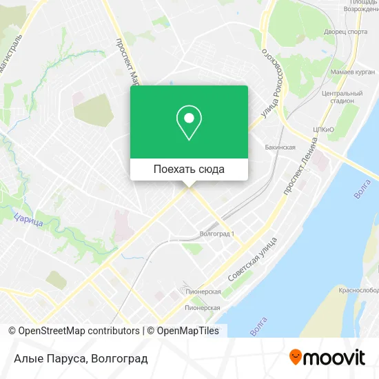 Карта Алые Паруса