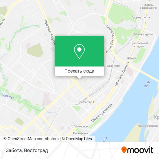 Карта Забота