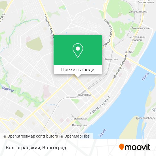 Карта Волгоградский