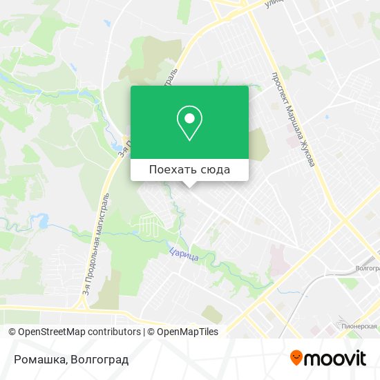Карта Ромашка