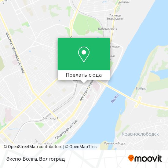 Карта Экспо-Волга